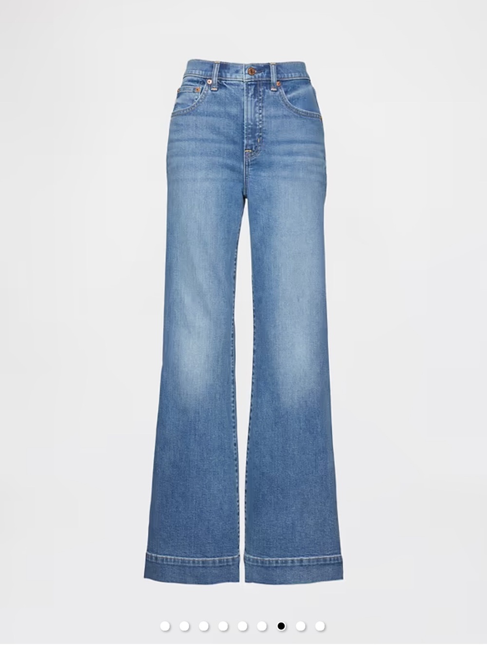 Gap High-Rise Relaxed Flare Jeans - Picture 6 of 14